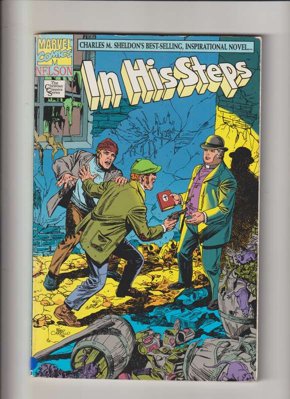 Marvel Comics In His Steps GN (1994) #1-1ST printing vintage rare collectable