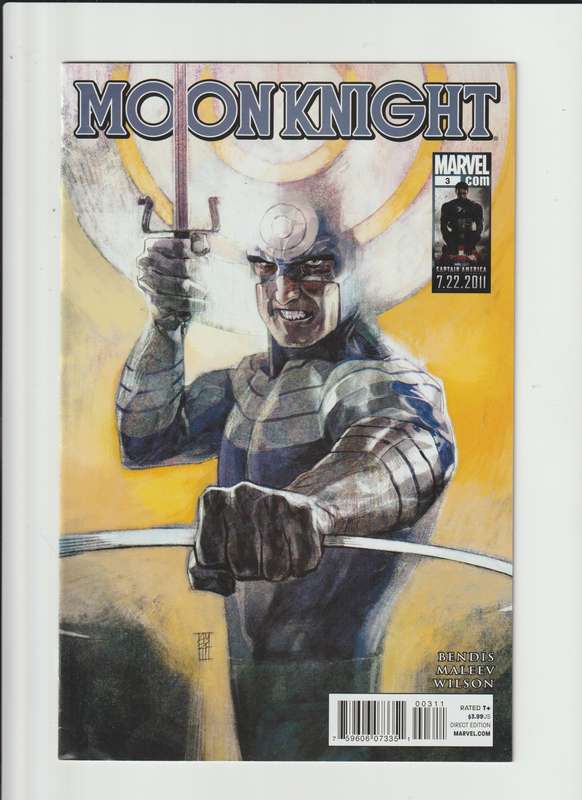 Marvel comic books - Moon Knight (2011 4th Series) #3A rare collectable