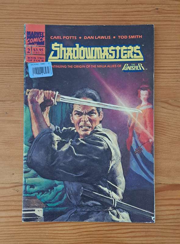 Marvel Comic Books Shadowmasters (1989) #2 retro old vintage rare collectable