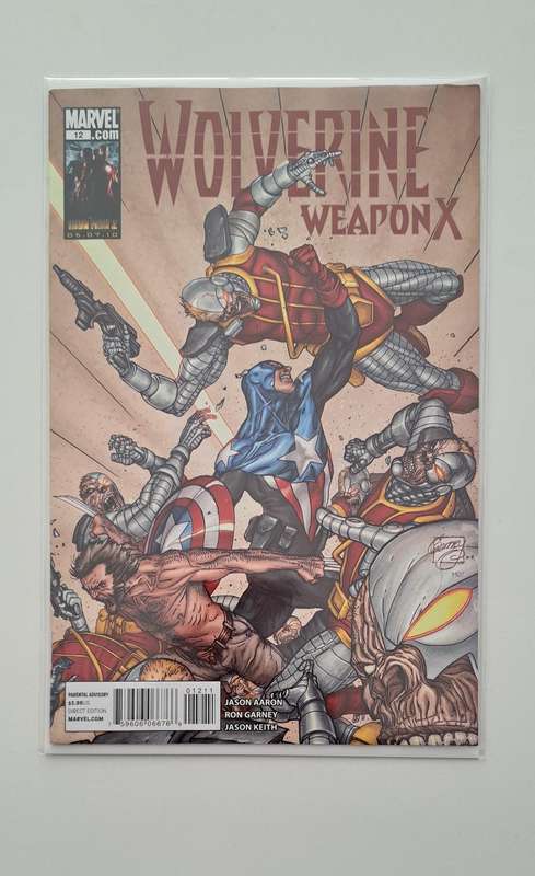 Marvel Comics Wolverine Weapon X (2009) #12 rare collectable