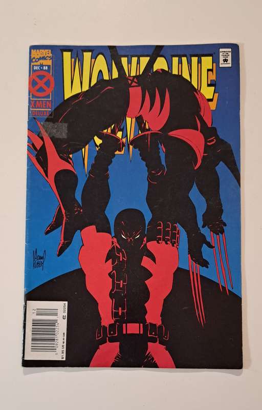 Marvel Comics Wolverine X-Men #88 (1988 1st Series) rare old vintage comic book collectable