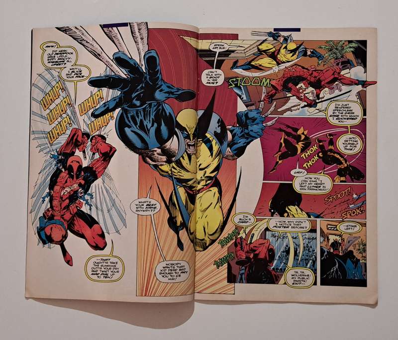 Marvel Comics Wolverine X-Men #88 (1988 1st Series) rare old vintage comic book collectable
