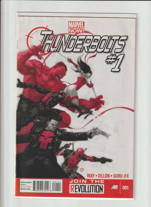 Marvel comic books - Thunderbolts (2012 2nd Series) #1A rare old collectable