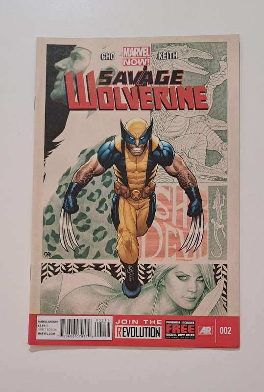 Marvel comics Savage Wolverine (2013) #2A rare collectable comic book