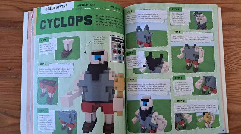 Minecraft Master Builders Monsters book gamers pc console classic game