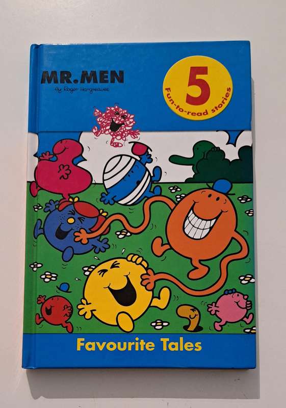 Mr Men Favourite Tales By Roger Hargreaves classic picture bedtime story book kids children's youngs