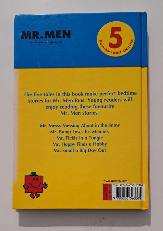 Mr Men Favourite Tales By Roger Hargreaves classic picture bedtime story book kids children's youngs