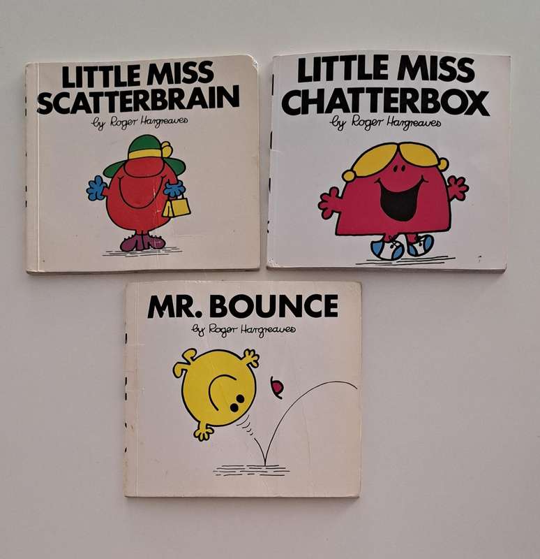 Mr Men & Little Miss books By Roger Hargreaves kids children's picture story books classic