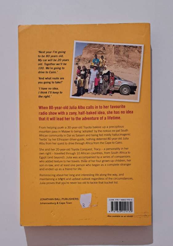 My African Conquest Cape To Cairo At 80 Julia Albu Africa biography memoir travel chic lit adventure