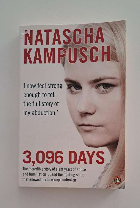 3096 days by Natascha Kampusch nonfiction true crime story memoir biography abuse kidnapping child k