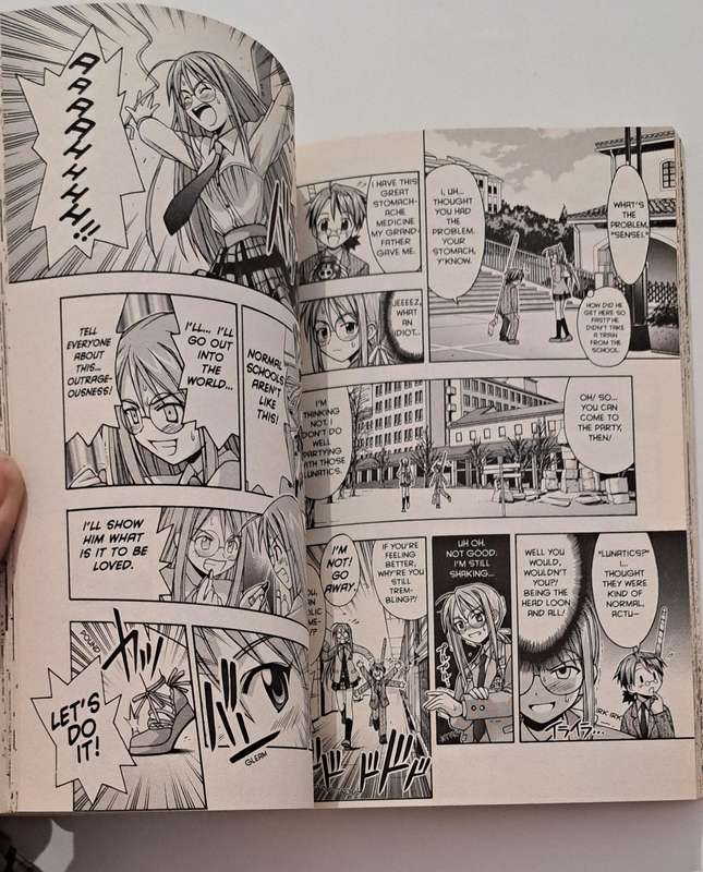 Negima Magister Negi Magi #2 Ken Akamatsu manga comic book graphic novel fantasy magic comedy