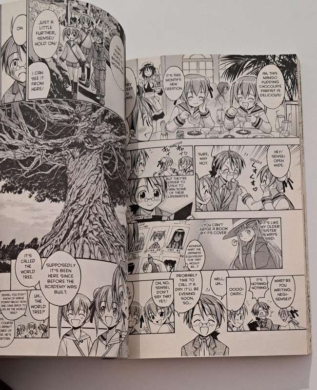 Negima Magister Negi Magi #2 Ken Akamatsu manga comic book graphic novel fantasy magic comedy