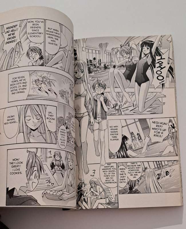 Negima Magister Negi Magi #2 Ken Akamatsu manga comic book graphic novel fantasy magic comedy