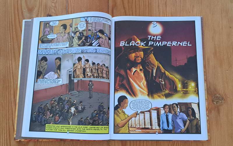 Nelson Mandela The Authorised Comic Book politics president South Africa History biography