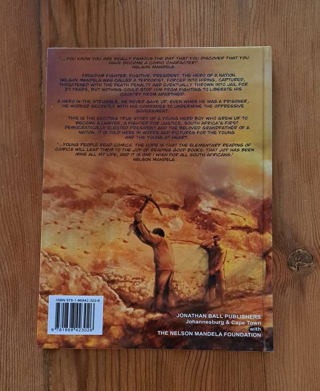 Nelson Mandela The Authorised Comic Book politics president South Africa History biography
