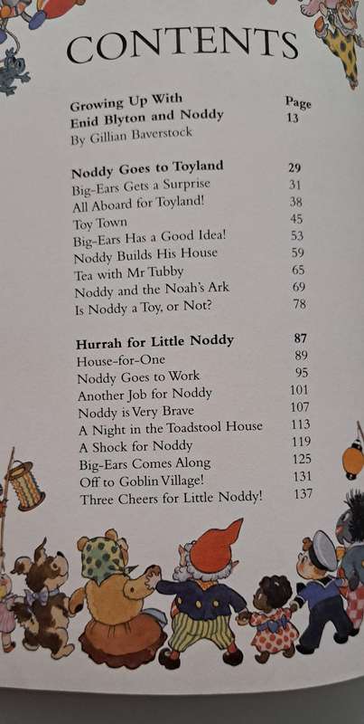 Noddy A Classic Treasury By Enid Blyton classic kids children's bedtime story picture book hardcover