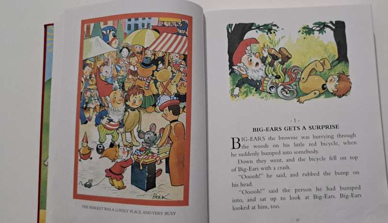 Noddy A Classic Treasury By Enid Blyton classic kids children's bedtime story picture book hardcover