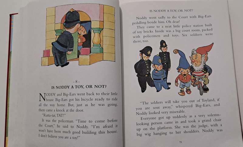 Noddy A Classic Treasury By Enid Blyton classic kids children's bedtime story picture book hardcover