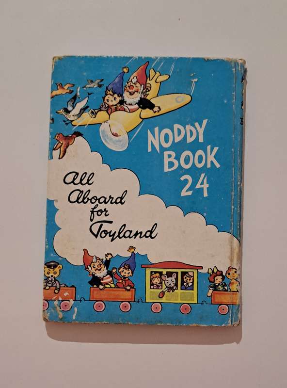 Noddy And The Aeroplane By Enid Blyton kids children's classic bedtime story book collectors item