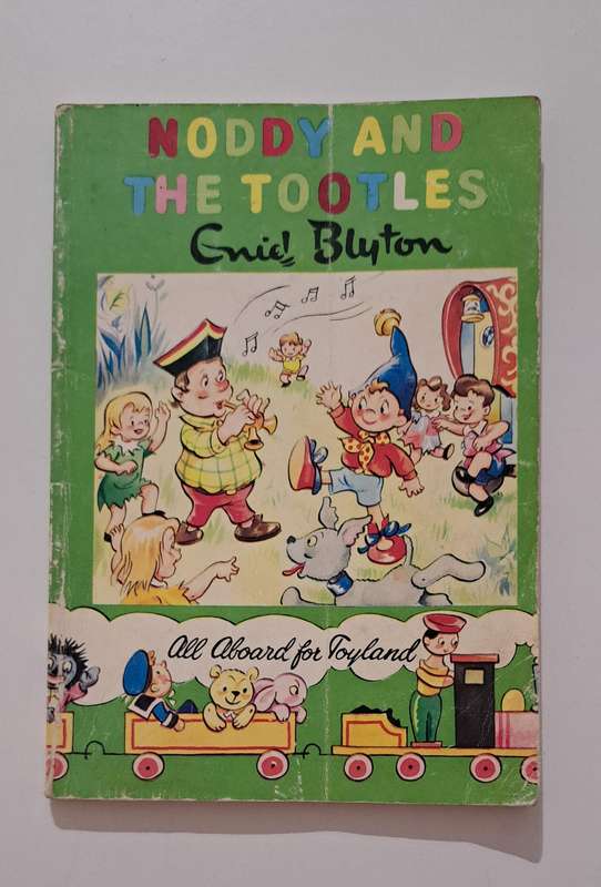 Noddy And The Tootles By Enid Blyton 1962 kids children's classic bedtime story book vintage retro o