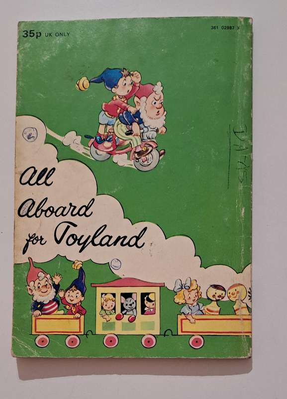 Noddy And The Tootles By Enid Blyton 1962 kids children's classic bedtime story book vintage retro o