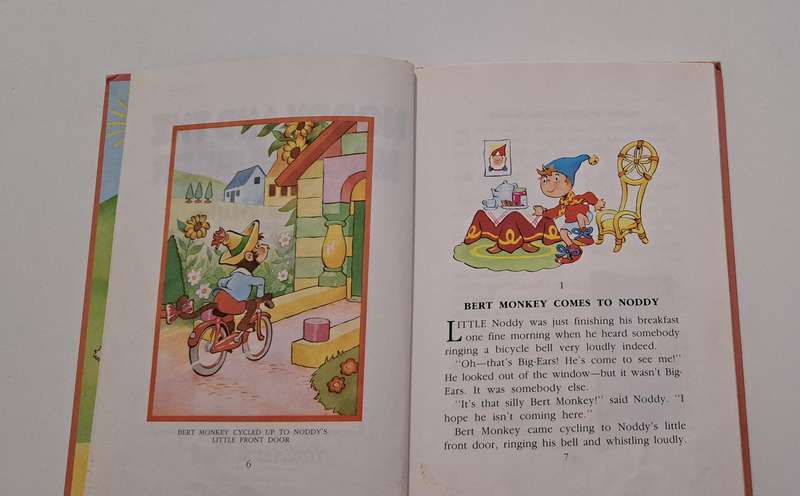 Noddy & The Magic Rubber By Enid Blyton picture books classic kids children's bedtime story