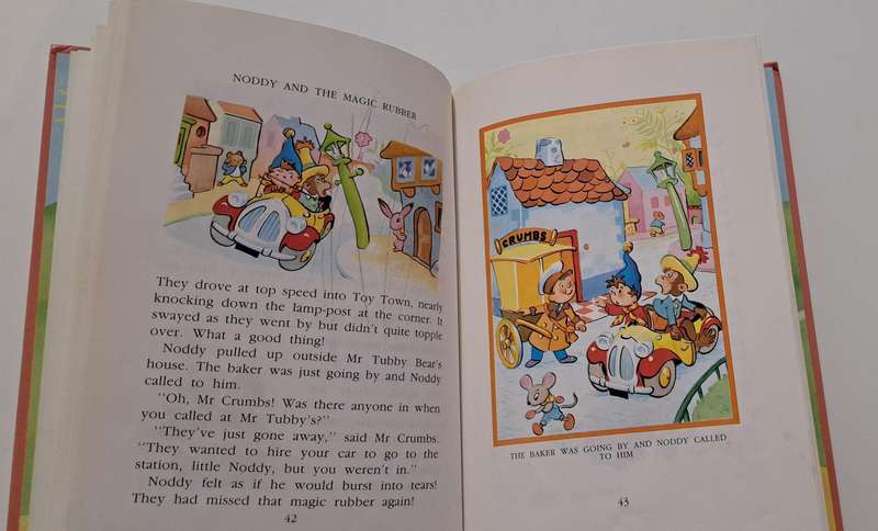Noddy & The Magic Rubber By Enid Blyton picture books classic kids children's bedtime story