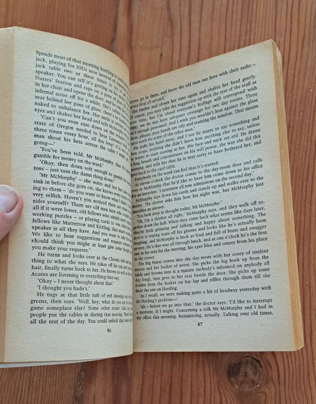 One Flew Over The Cuckoo's Nest By Ken Kesey psychology mental health classics novel banned books