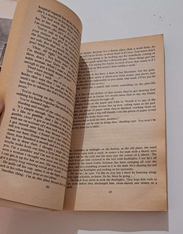One Flew Over The Cuckoo's Nest Ken Kesey (1972) classic mental health psychology school banned book