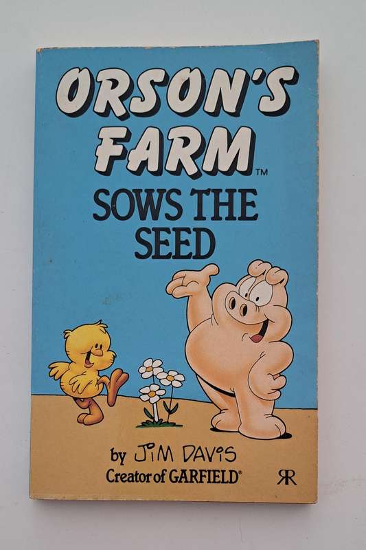 Orson's Farm Sows The Seed By Jim Davis Creater Of Garfield (1989) cartoon comic book vintage old ra