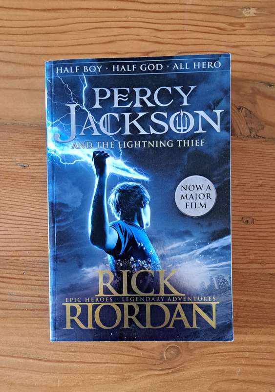 Percy Jackson & The Lightning Thief By Rick Riordan mystery magic fiction sci-fi adventure