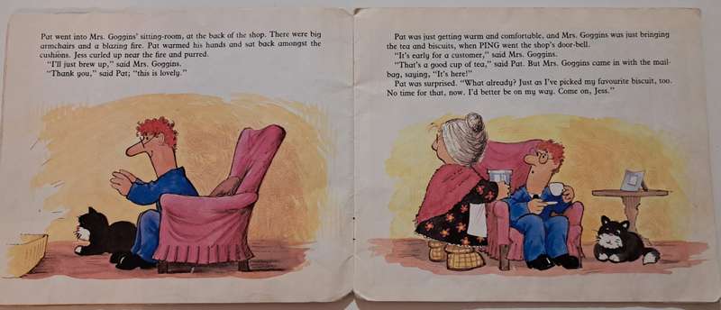Postman Pat's Foggy Day By John Cunliffe (1984) TV show 80's kids children classics vintage old