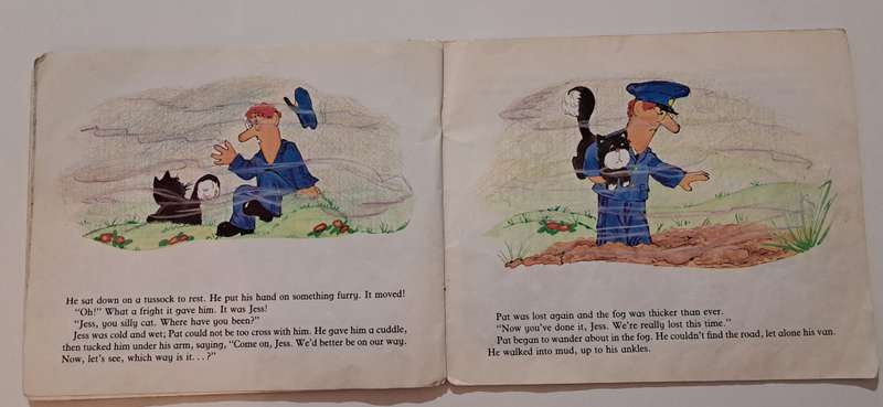 Postman Pat's Foggy Day By John Cunliffe (1984) TV show 80's kids children classics vintage old