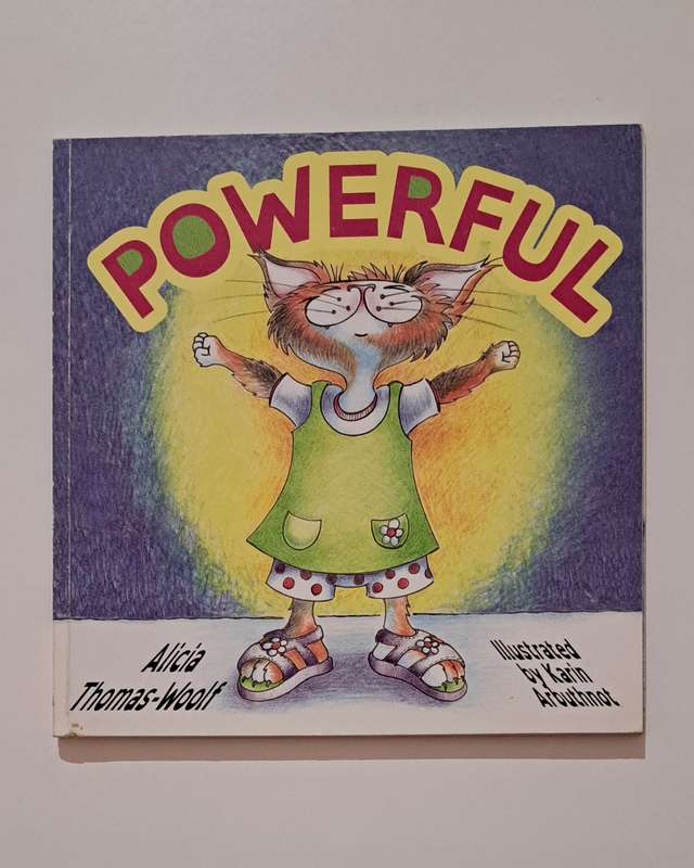 Powerful By Alicia Thomas Woolt kids children's picture bedtime story book