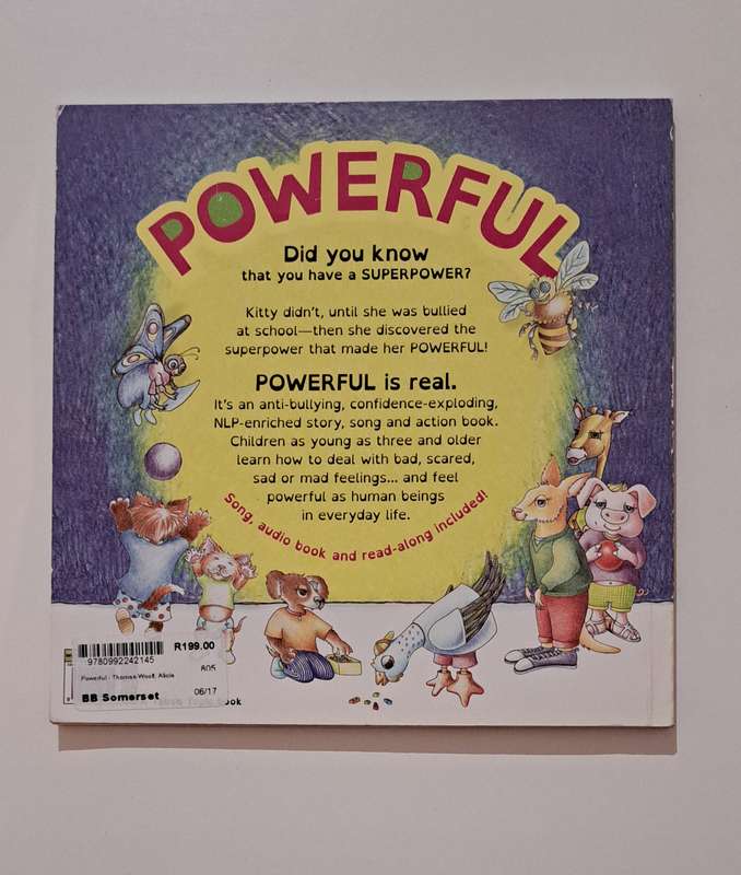 Powerful By Alicia Thomas Woolt kids children's picture bedtime story book