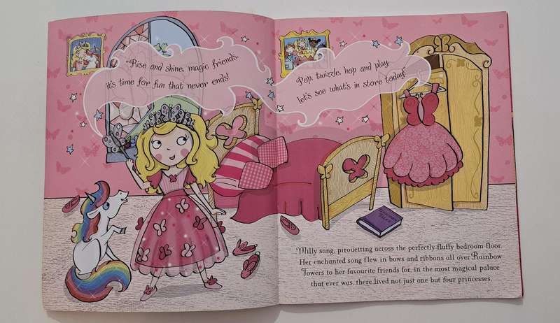 Princess Milly's Mixed Up Magic fancy Dress Festival Clemency Pearce kids children's picture book
