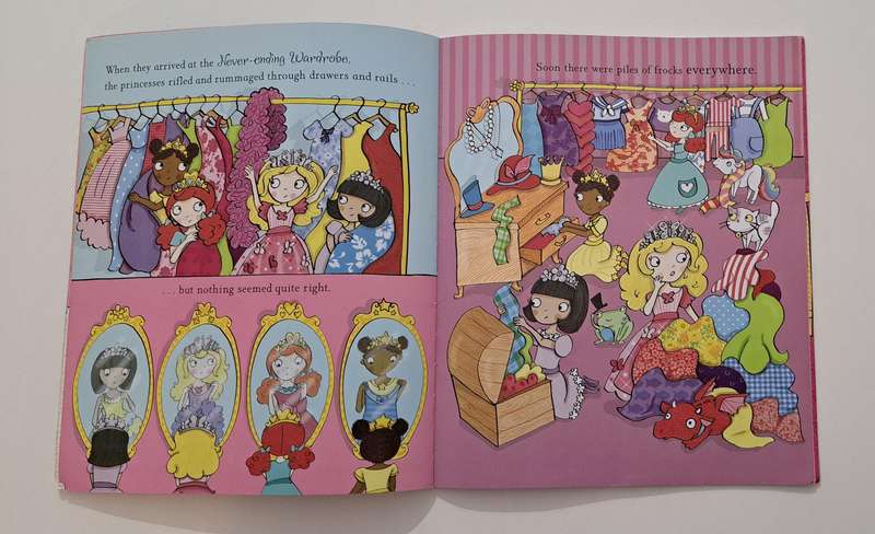 Princess Milly's Mixed Up Magic fancy Dress Festival Clemency Pearce kids children's picture book