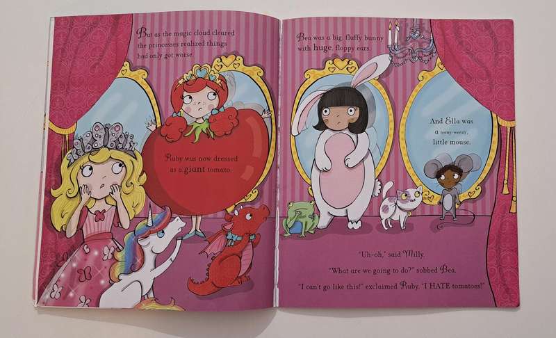 Princess Milly's Mixed Up Magic fancy Dress Festival Clemency Pearce kids children's picture book