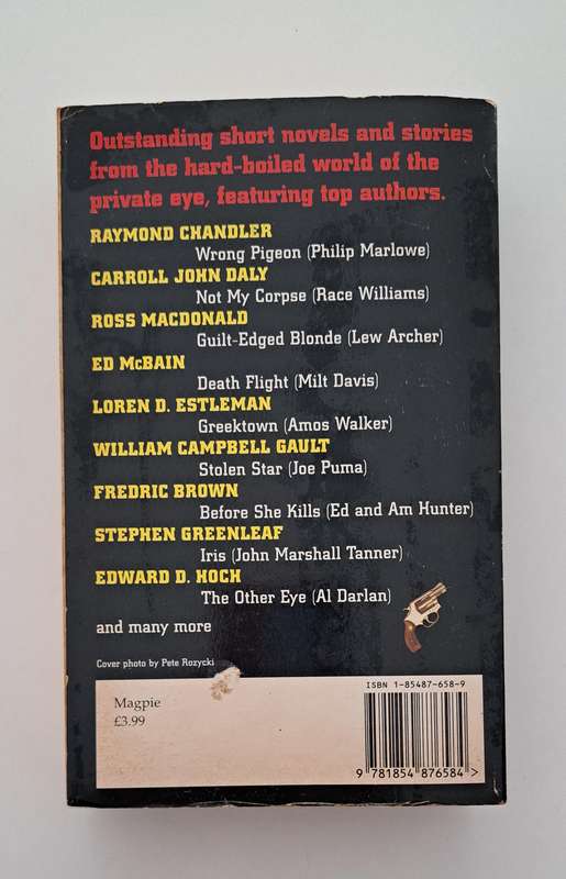 Private Eye Stories By Bill Pronzini novel detective fiction police mystery crime anthologies