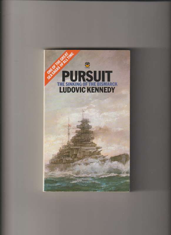 Pursuit The Sinking Of The Bismarck By Ludovic Kennedy world war 2 history nonfiction military WWII