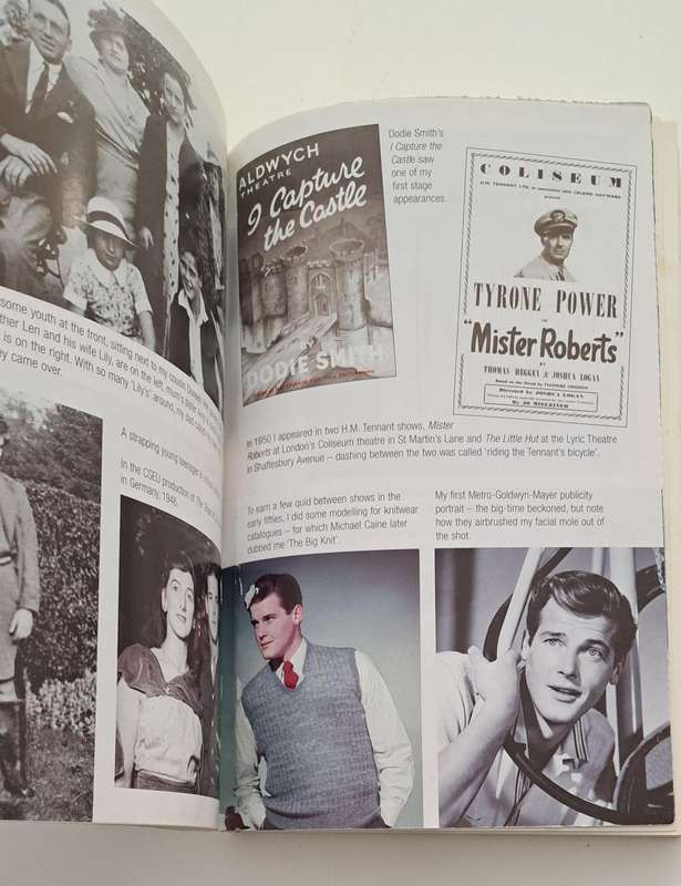 Roger Moore My Word Is My Bond The Autobiography film movie celeb famous memoir 007 media