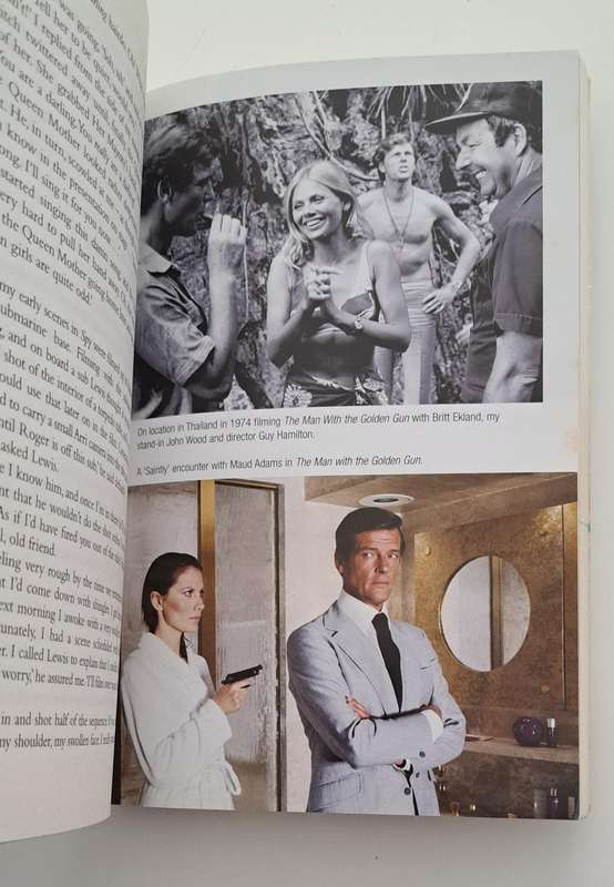 Roger Moore My Word Is My Bond The Autobiography film movie celeb famous memoir 007 media