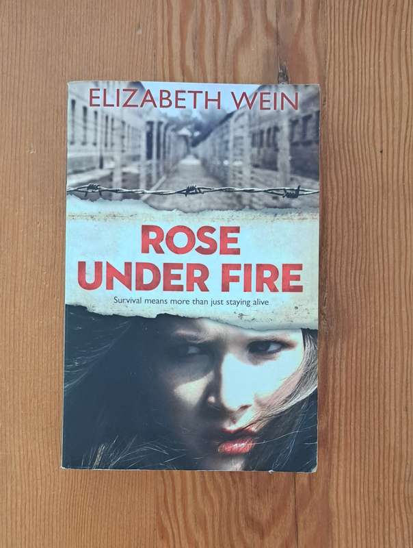 Rose Under Fire Elizabeth Wein historical fiction war holocaust ww2 planes flight RAF poetry