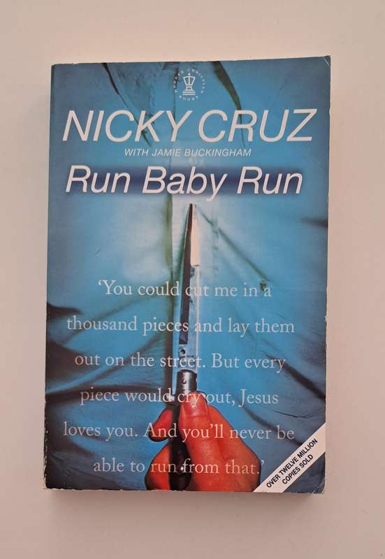 Run Baby Run By Nicky Cruz Christian biography memoir true crime story religion nonfiction