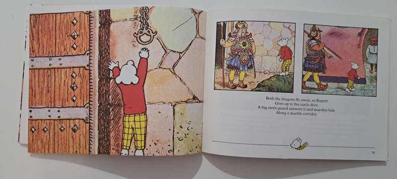Rupert And The Dragon Sweets By Mike Trumble kids children's picture bedtime story book classic
