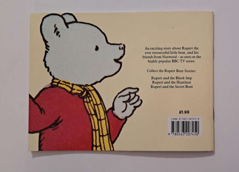 Rupert And The Dragon Sweets By Mike Trumble kids children's picture bedtime story book classic