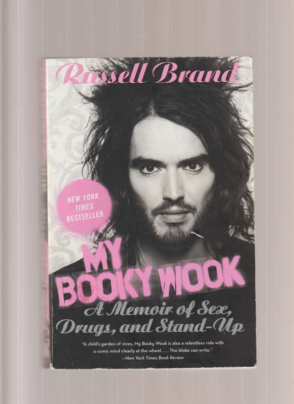 Russell Brand My Booky Wook paperback book biography memoir famous movie actor humor comedy