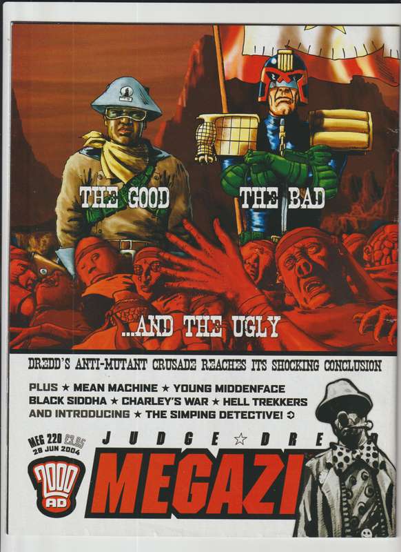 2000 AD Prog 1392 Released 2nd Jun 2004 comic book (import)