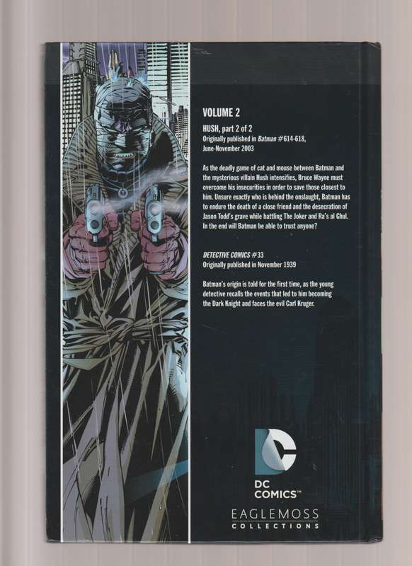 DC Comics Graphic Novel Collection Batman Hush Part 2 comic book hardcover