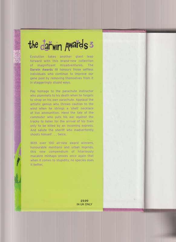 The Darwin Awards III: Survival of the Fittest Wendy Northcutt hilarious comedy humor funny